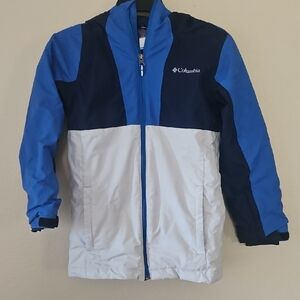 Columbia Blue‎ and White Jacket M 10/12